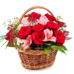 Your Heart Flower Basket