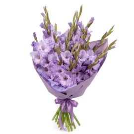 Lavender Gladioli Bouquet