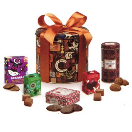 Festive Wrapped Chocolates